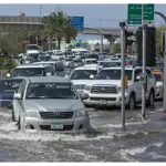 Heavy Rains in Dubai: Sheikh Zayed Road traffic diverted for water buildup