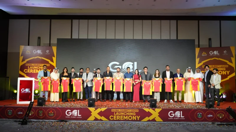 Dubai Glitters as Cricket Meets Stardom: Global Celebrity League Officially Launched