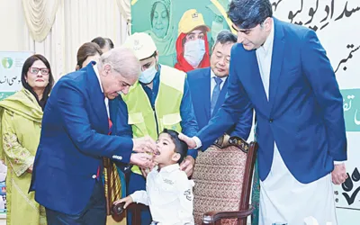 PM Shehbaz Sharif initiates nationwide anti-Polio campaign