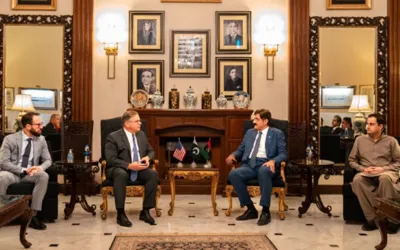 US envoy highlights trade, investment potential in Karachi visit