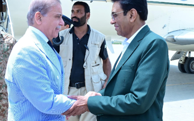 PM Shehbaz arrives in Karachi on day visit