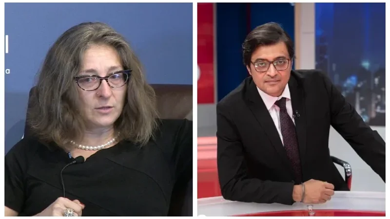 US professor left Arnab Goswami