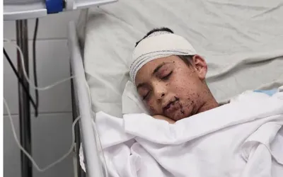 Israeli strike kills nine children of doctor Alaa al-Najjar