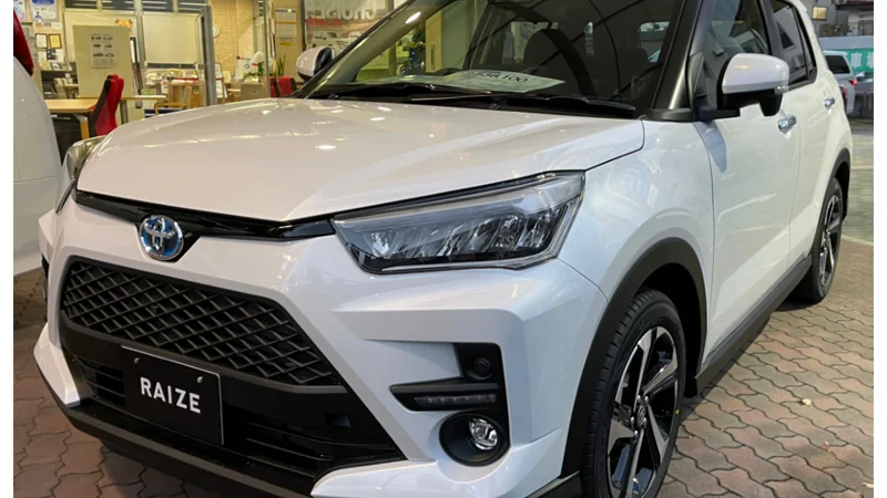 Toyota Raize Price & Specifications in Pakistan- June 2025