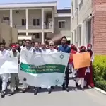 Saidu Medical College Hosts Seminar and Unity Walk to Condemn APS Khuzdar Bus Attack