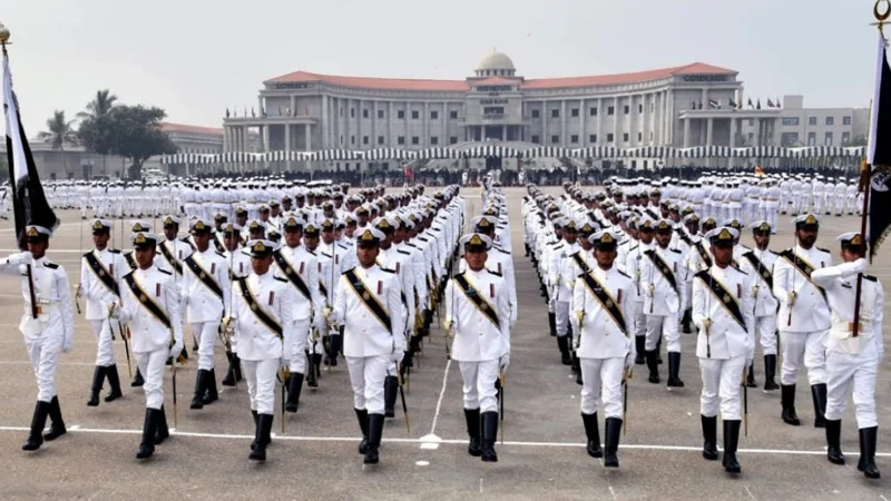 Passing out ceremony of naval cadets held in Karachi