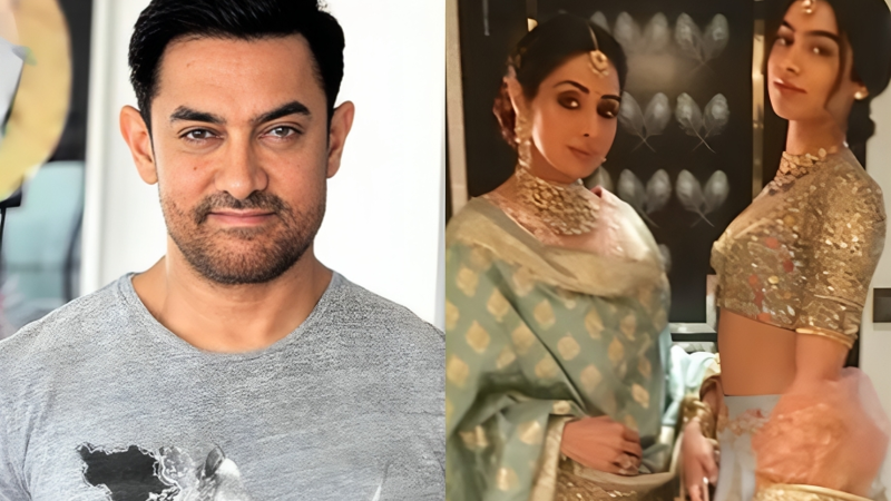 Aamir Khan praises Khushi Kapoor, compares her to late icon Sridevi
