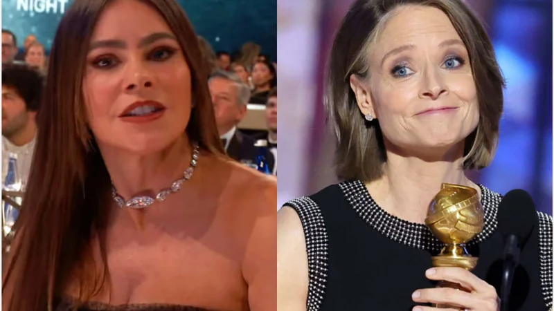 Golden Globes 2025: Sofia Vergara playfully heckles Jodie Foster after losing award
