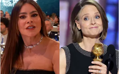 Golden Globes 2025: Sofia Vergara playfully heckles Jodie Foster after losing award