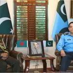 Bangladeshi defence delegation meets Air Chief Marshal Zaheer Sidhu
