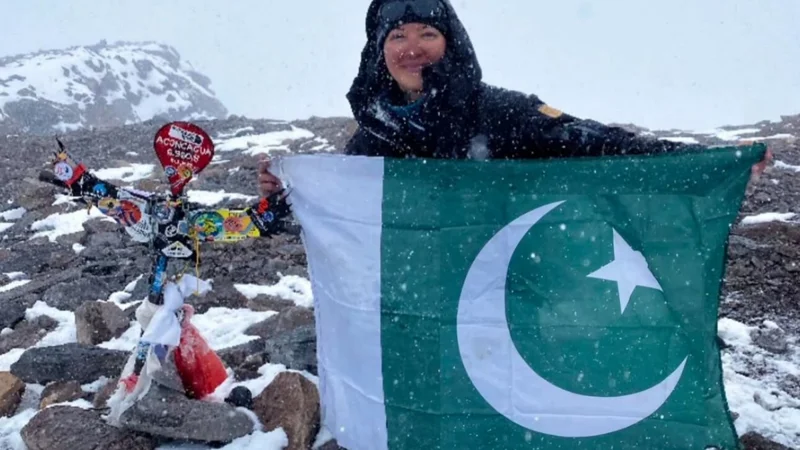 Pakistani mountainer Samar Khan conquers South America’s tallest peak