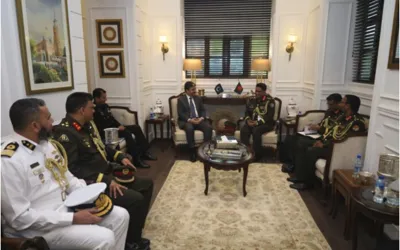 Bangladesh’s PSO meets Defence Secretary to discuss strengthening bilateral defence cooperation