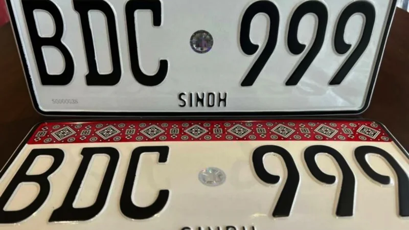 Sindh sets April 3 deadline for Ajrak-designed number plates