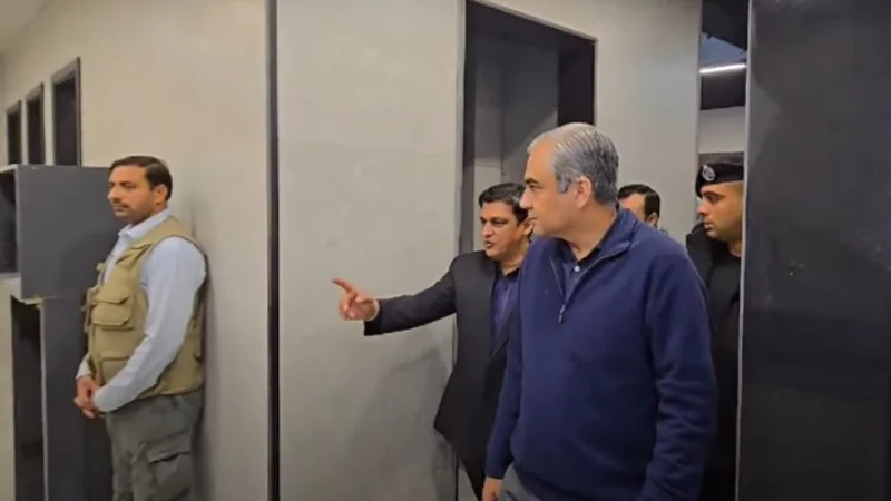 PCB chairman inspects renovation work at Gaddafi Stadium