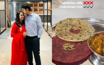 Viral Valentine’s Paratha: Wife’s sweet gesture wins hearts online