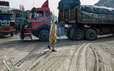 Transporters protest on national highway over vehicle burning