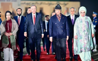 President Erdogan leaves for Turkiye