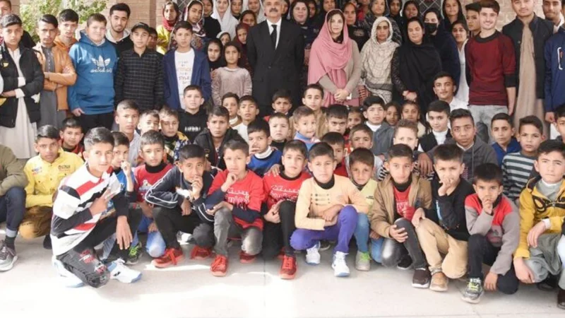 CPJ Justice Yahya Afridi visits SOS village Peshawar