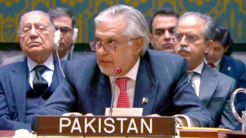 Dar raises Kashmir dispute at meeting with UN chief