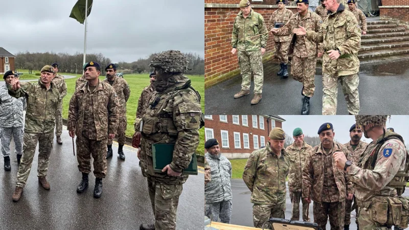 Army Chief General Syed Asim Munir visits Warminster, Larkhill Garrison in UK