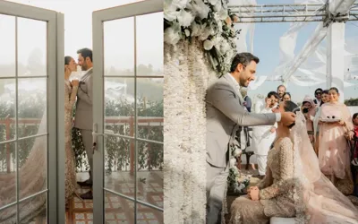Ahmed Ali Akbar and Maham Batool's dreamy wedding wins over internet: Watch