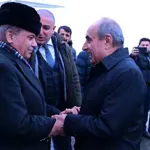 Prime Minister Shehbaz Sharif arrives in Baku on two-day official visit