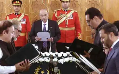 Federal cabinet swells to 46 as new ministers take oath