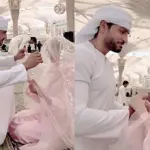 Omer Shahzad's delightful wedding video from Madinah wins hearts: Watch