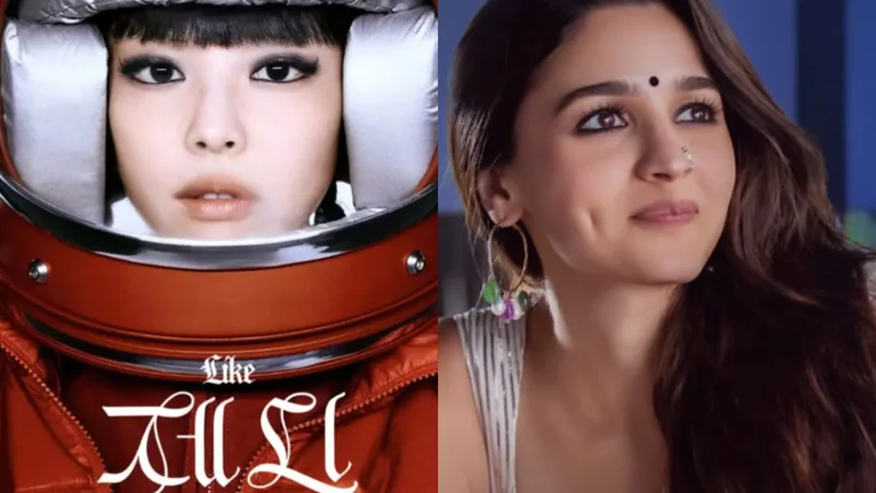Is 'Like Jennie' by BLACKPINK’s Jennie copied from 'Rocky Aur Rani Kii Prem Kahaani'?