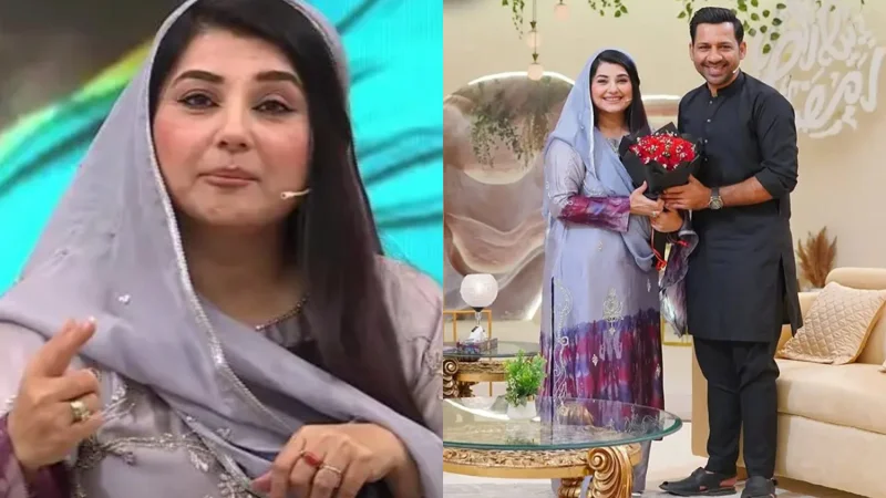 Javeria Saud’s strong reply to caller mocking Sarfaraz Ahmed’s English