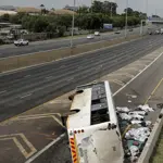 At least 12 killed as bus crashes in South Africa