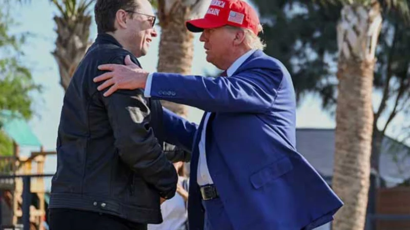 Trump pledges to buy a Tesla to support Elon Musk amid protests