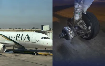 PIA flight lands with missing Wheel, Authorities begin inquiry