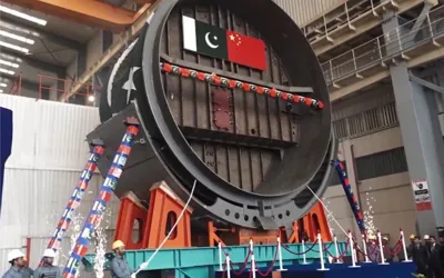Pakistan Navy launches second Hangor-class submarine in China