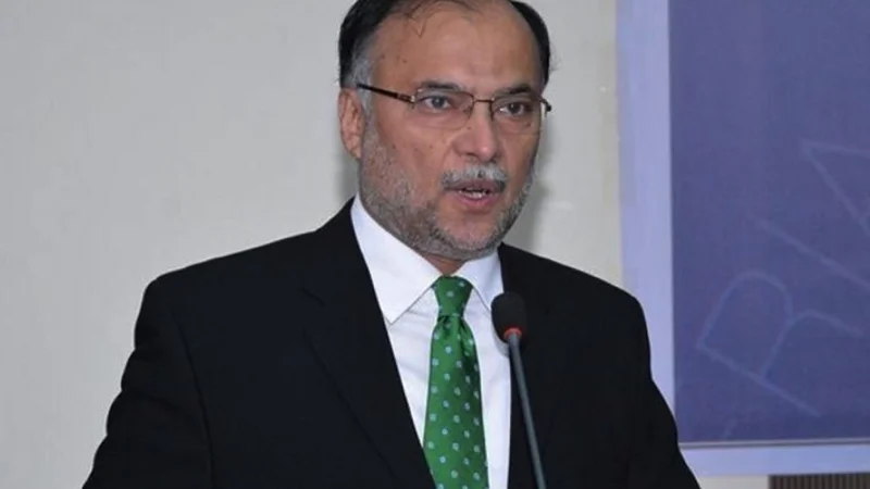 Ahsan Iqbal blames PTI for rising terrorism