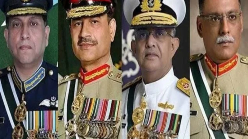 Pakistan Day: CJCSC, Service Chiefs extend heartfelt greetings to nation