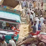 Four people killed in Islamabad as dumper hits five vehicles