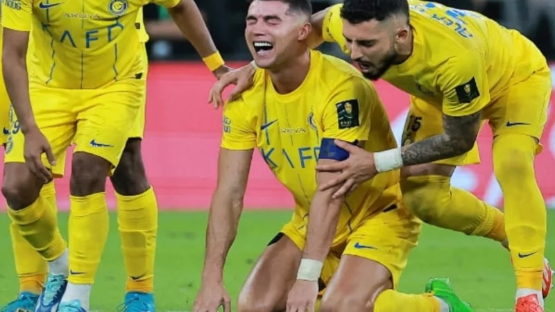 Cristiano Ronaldo in tears after missing out King's Cup dream