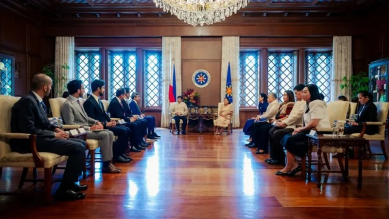 Manila welcomes UAE's chief envoy with Philippine President