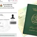 Malaysia visit visa fee in Pakistan - June 2024