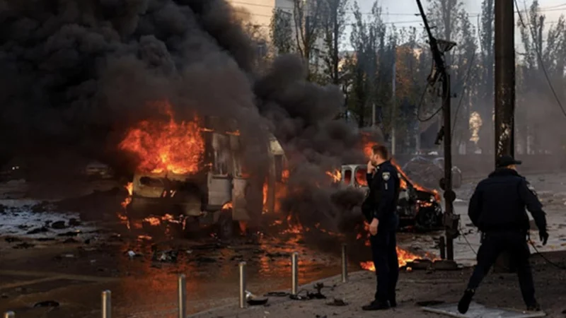 Russian strikes exacerbate Ukraine's blackout crisis