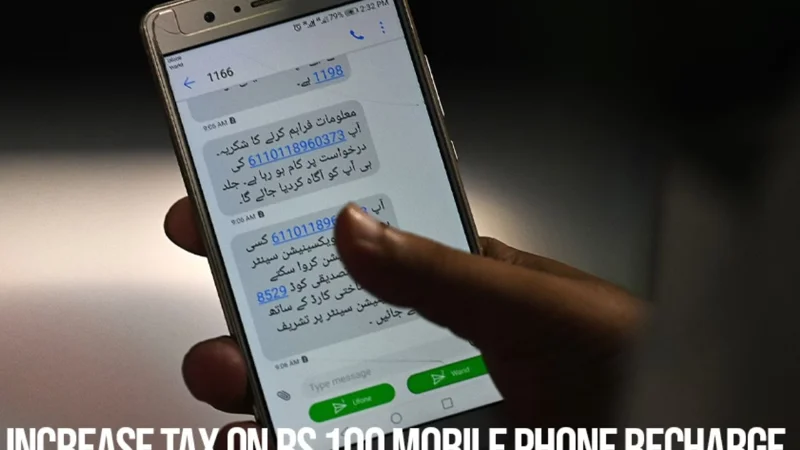 Tax Increase on Rs100 Mobile Phone Recharge after Budget 2024-25