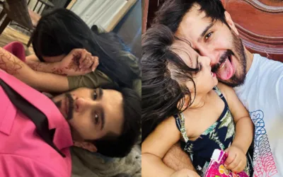 Feroze Khan Shares Photos With His Second Wife and Daughter