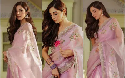 Maya Ali Stuns Fans with Elegant Saree Look