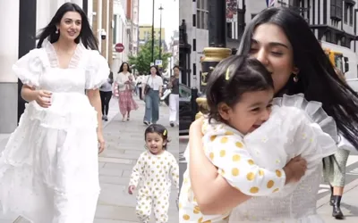 Sarah Khan and her daughter heartwarming moments capture London's attention