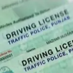 New car, motorcycle driving license fee in Punjab - July 2024