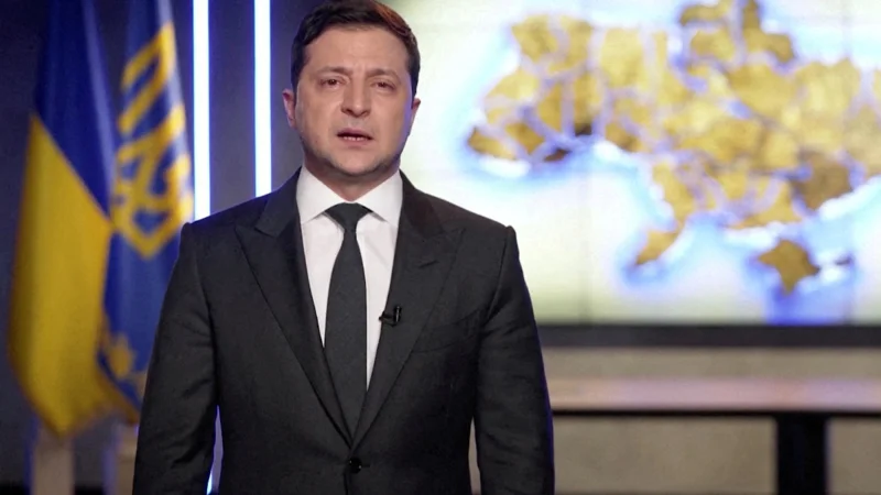 Ukraine's president calls on EU leaders to honor arms promises
