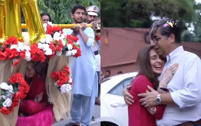 Juggan Kazim celebrate her 11th wedding anniversary in unique style