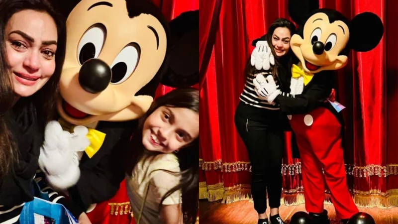 Sadia Imam's emotional moment at Disneyland Paris