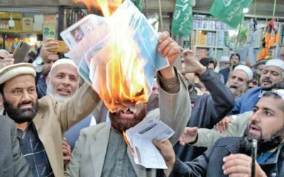 Protests erupte against inflated power bills, taxes